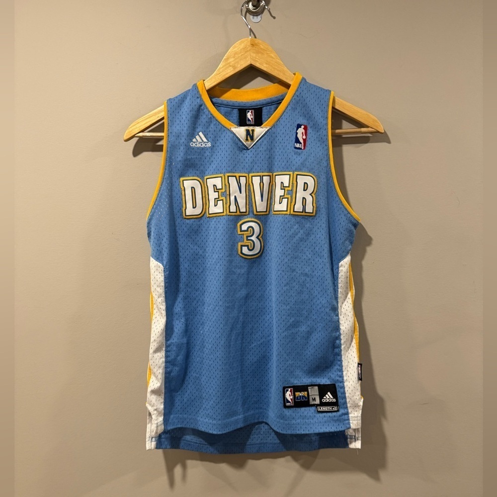 Vintage Denver Nuggets Allen Iverson NBA Basketball Jersey